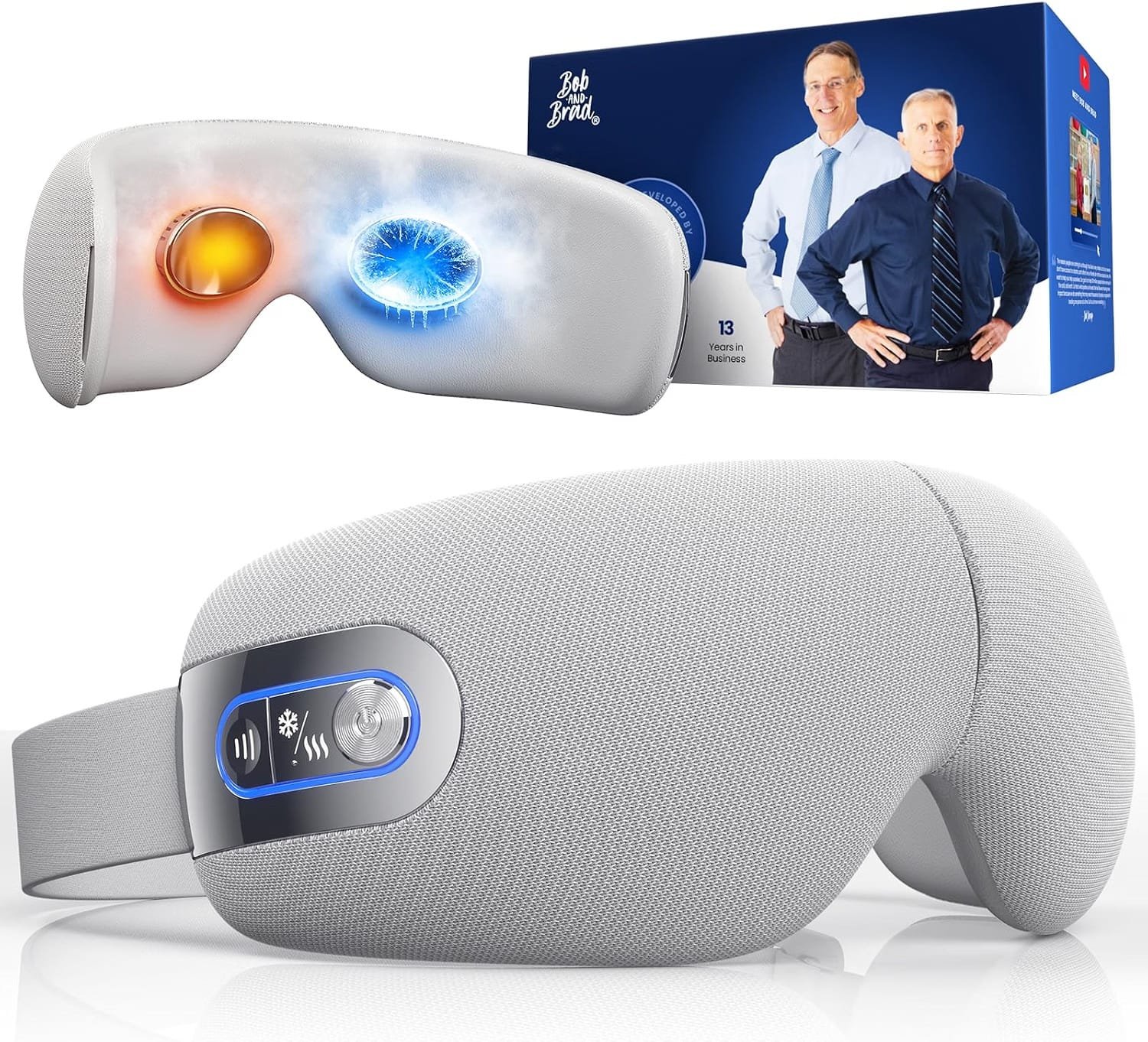 BOB AND BRAD EyeFlow eye massager with chip cooling and heat