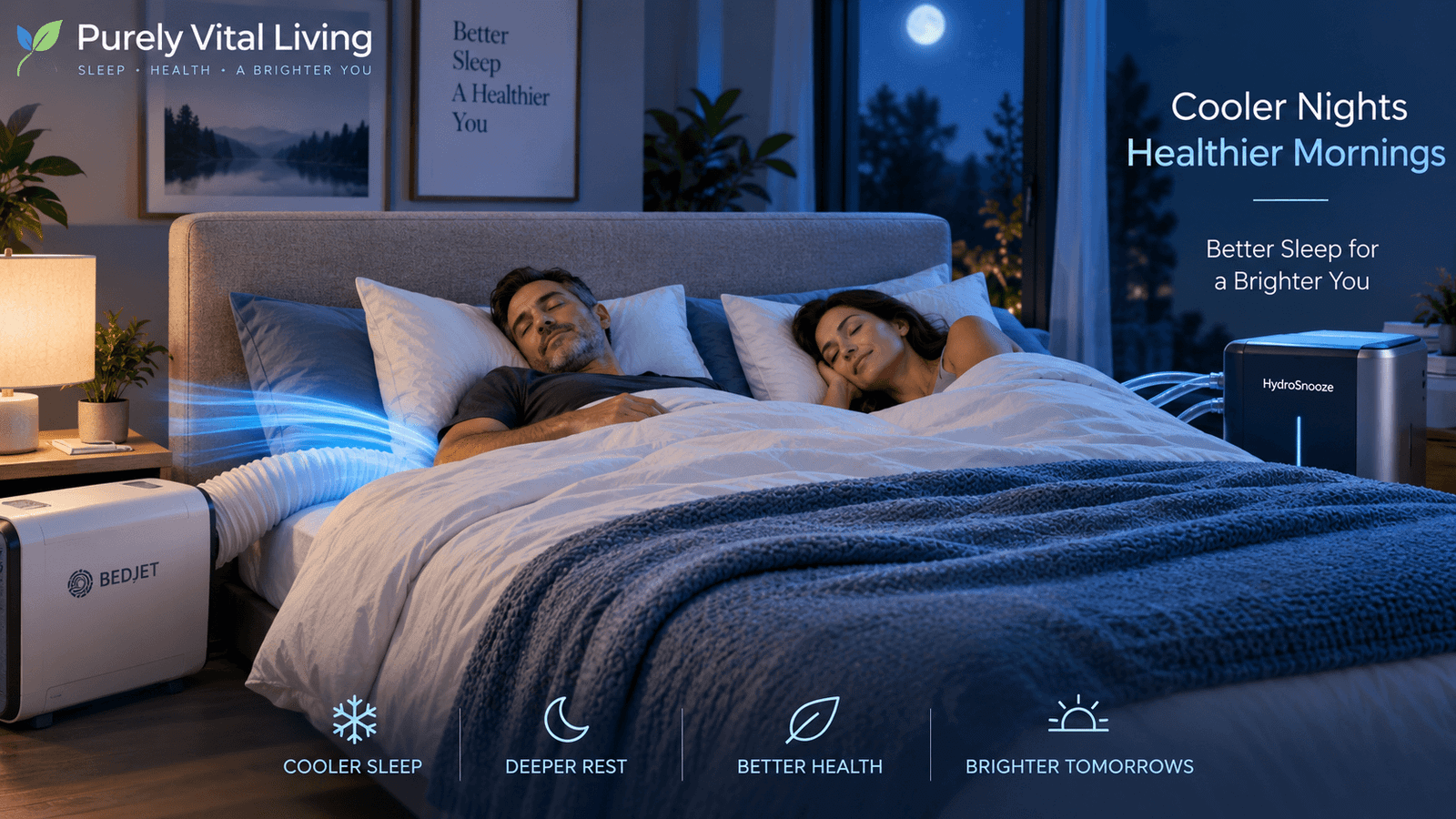 Best bed cooling systems for hot sleepers