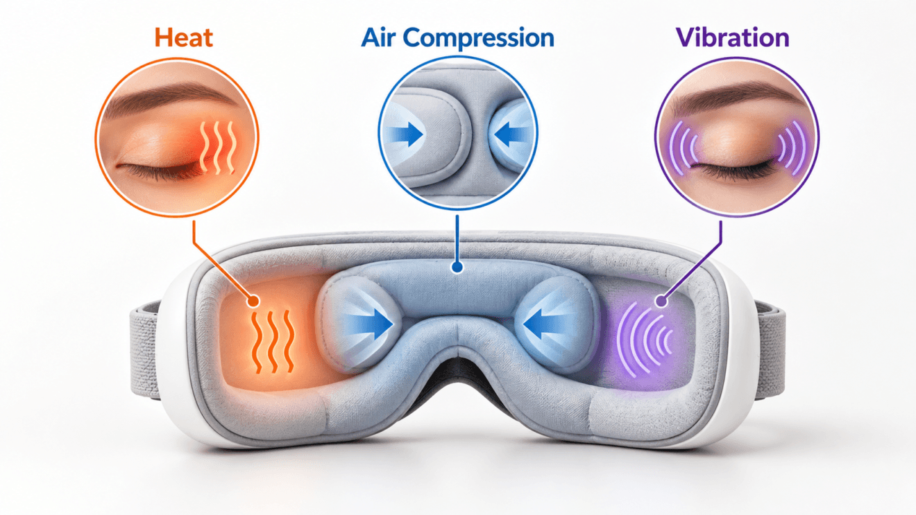 Best Eye Massagers: Heat, Compression and Safety Compared