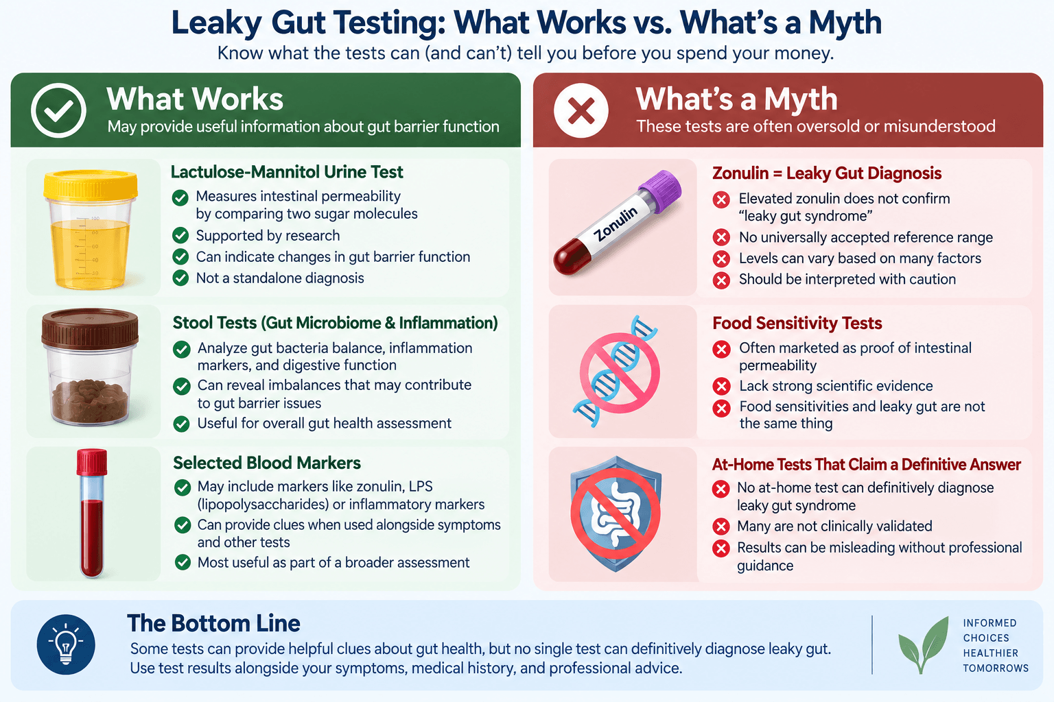 At-home leaky gut testing facts and myths