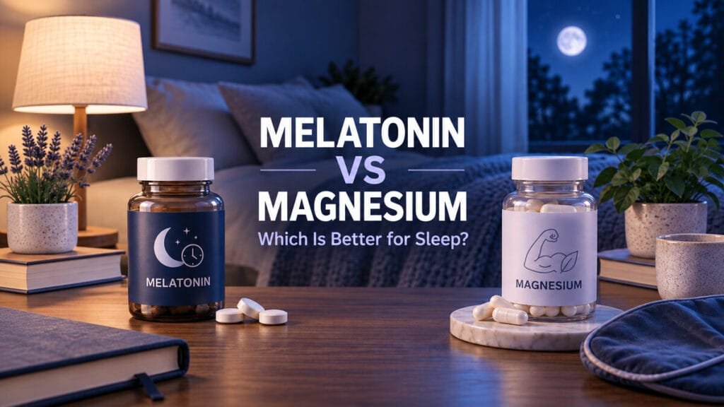 Melatonin vs magnesium for sleep