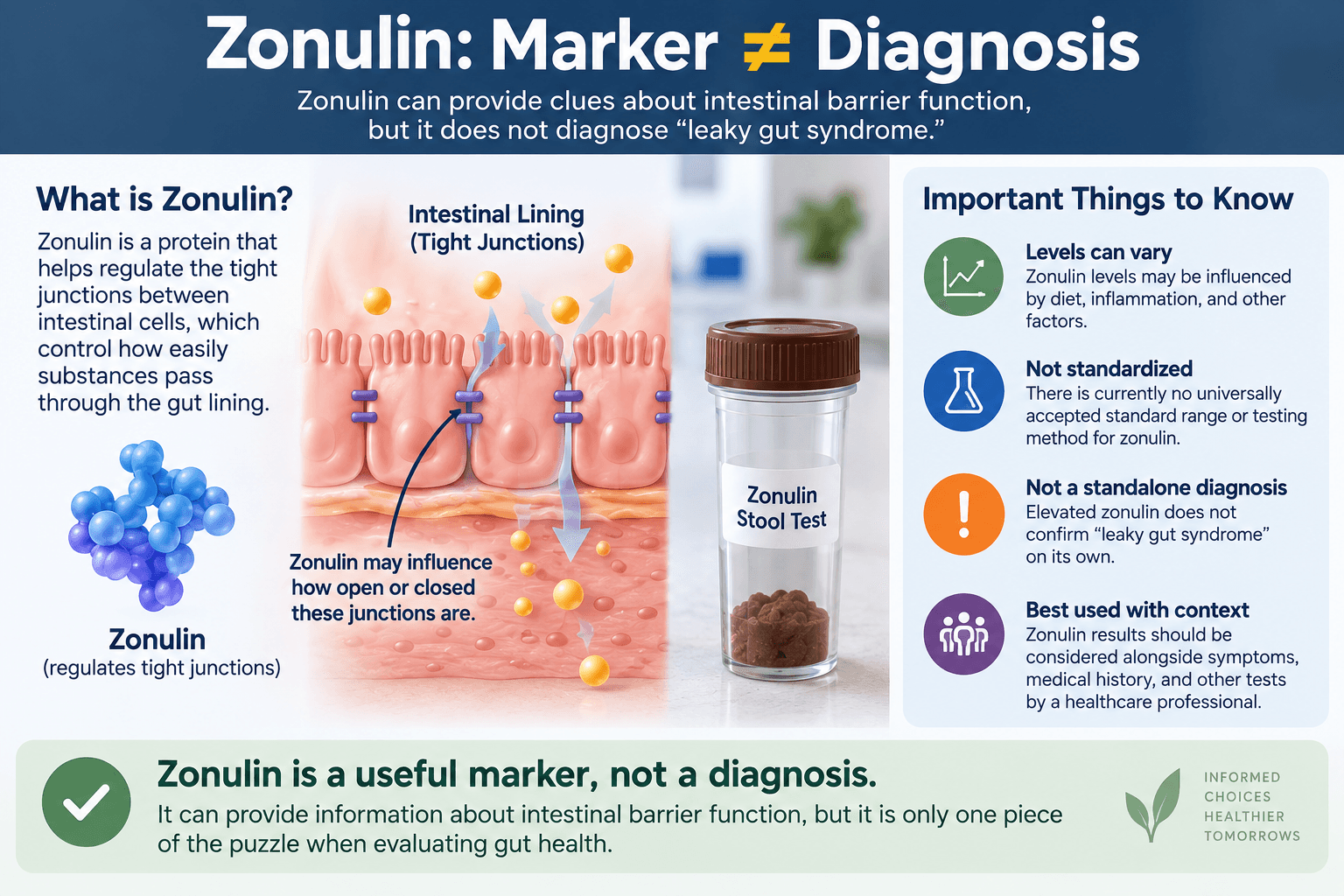Zonulin testing and intestinal tight junctions explained