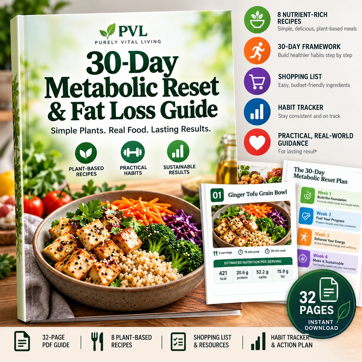 30-Day Metabolic Reset & Fat Loss Guide