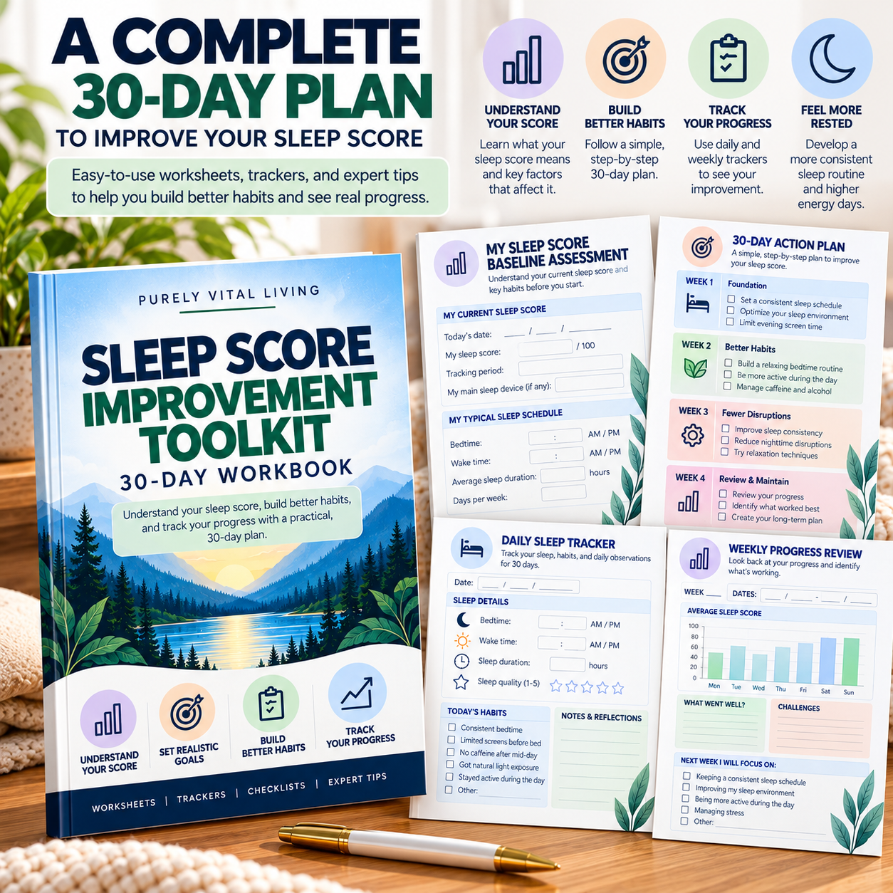 30-Day Sleep Score Improvement Toolkit