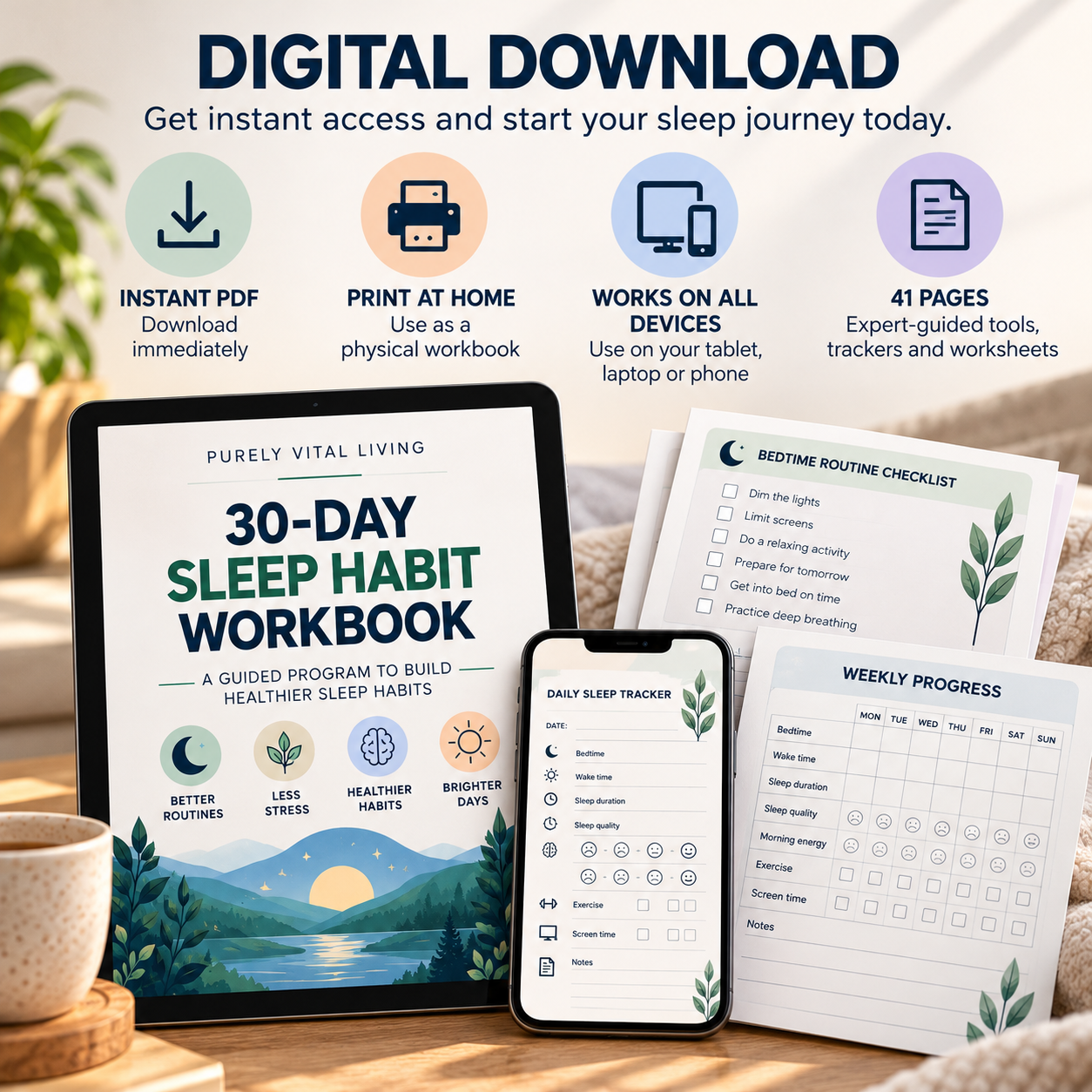 Digital Sleep Workbook Download