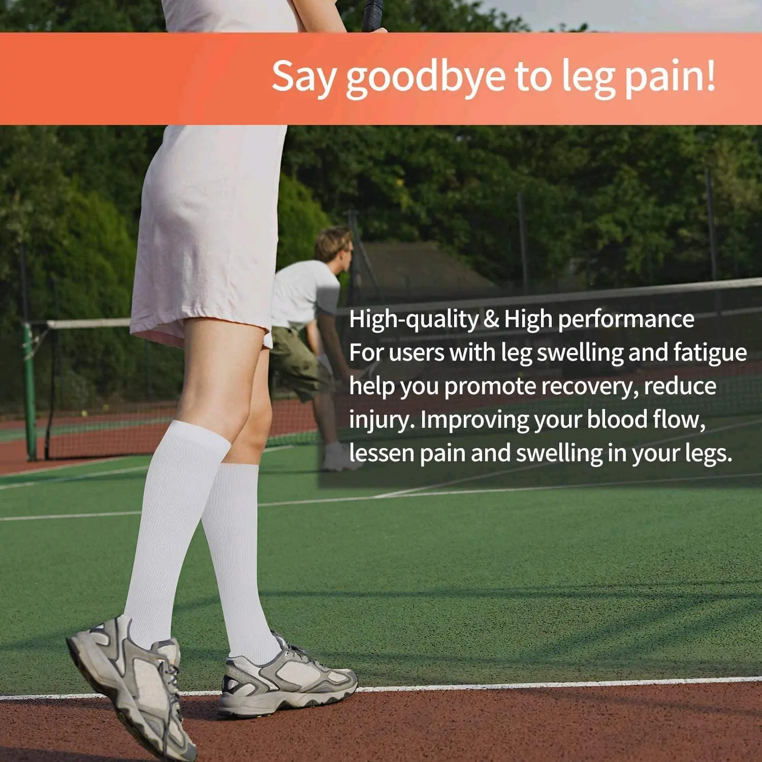 Copper Compression Socks – Knee-High, 1 Pair - Image 5