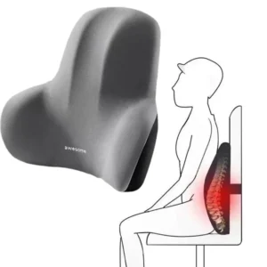 Memory Foam Lumbar Cushion for Office & Travel