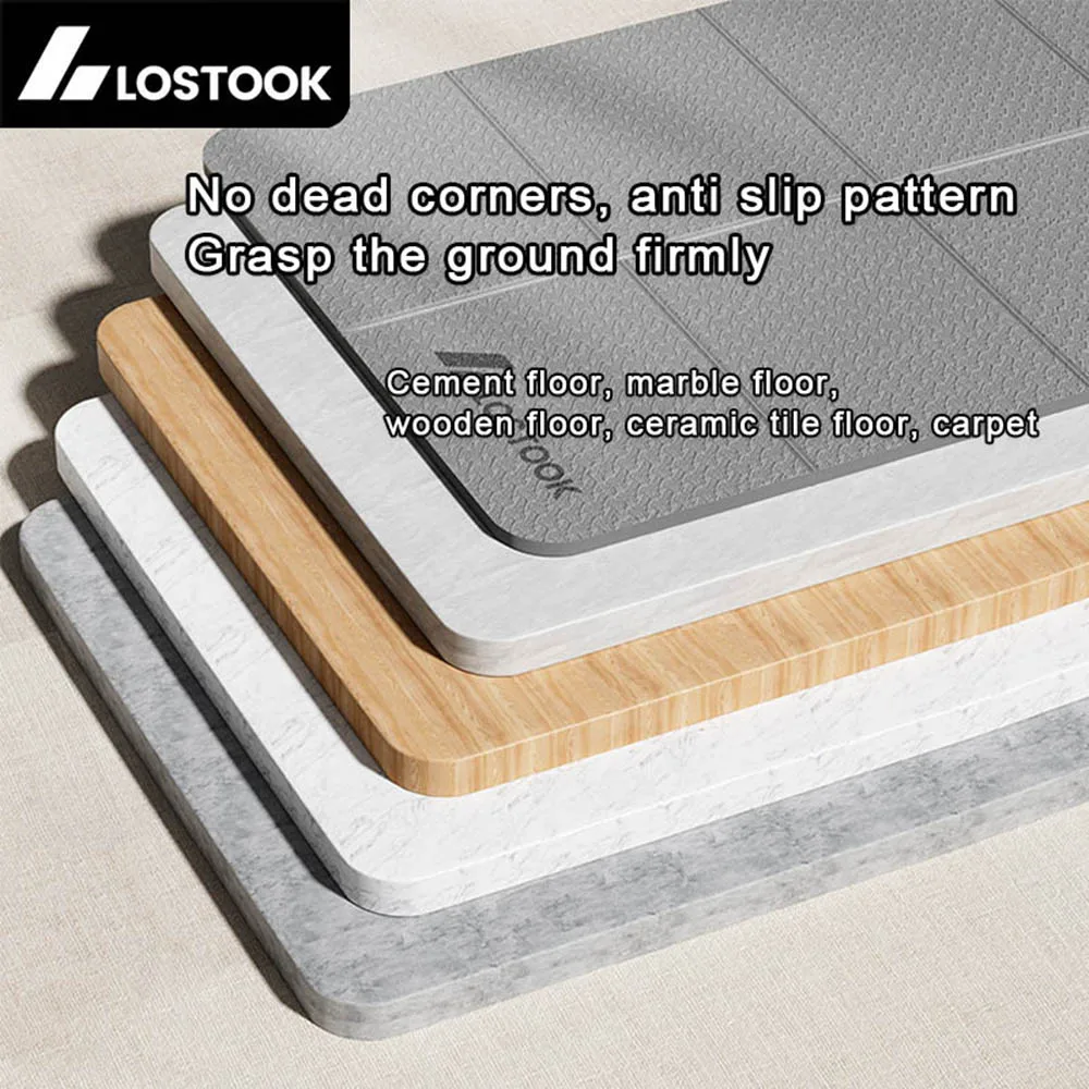 Lostook Foldable Yoga Mat – 4mm for Home & Travel - Image 4