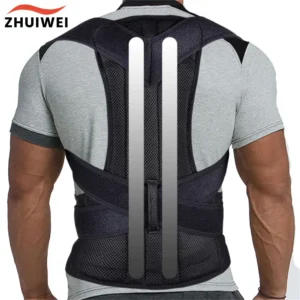 Adjustable Back Support Brace – Black or Grey