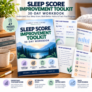 Sleep Score Improvement Toolkit Mockup