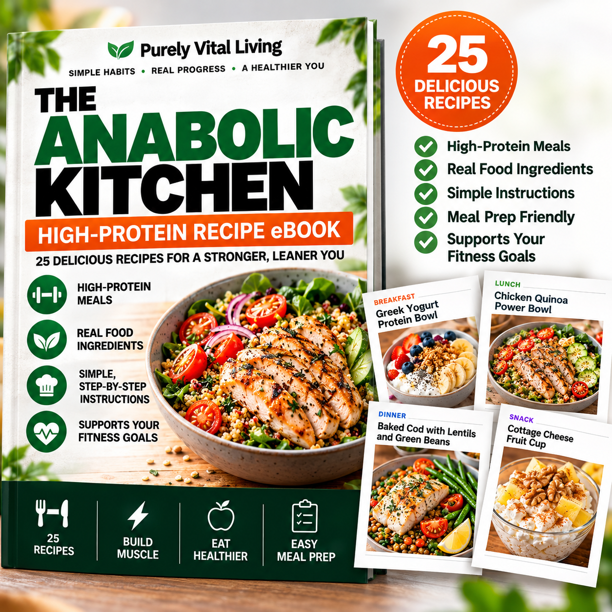 The Anabolic Kitchen Recipe eBook